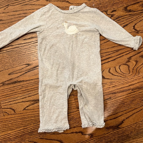 Albetta onesie with swan 3-6 months - Picture 3 of 7